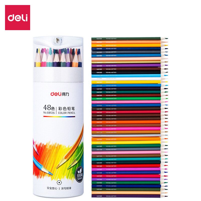 DELI 得力 48色 油性彩鉛筆